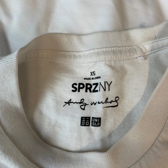 UNIQLO ANDY WARHOL Campbells T-Shirt Size XS - Picture 2 of 3